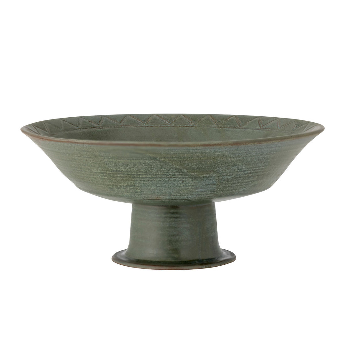 Bloomingville bodie bowl, green, stoneware