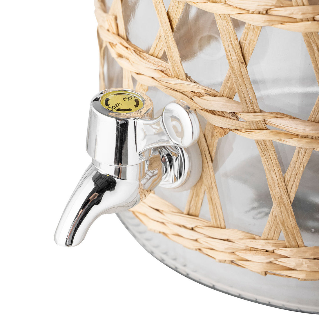 Bloomingville Manna Krukke m/Hane, Natur, Glas - Bloomingville - DesignGaragen.dk