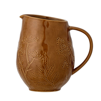 Creative Collection Bence Pitcher, Orange, Stoneware