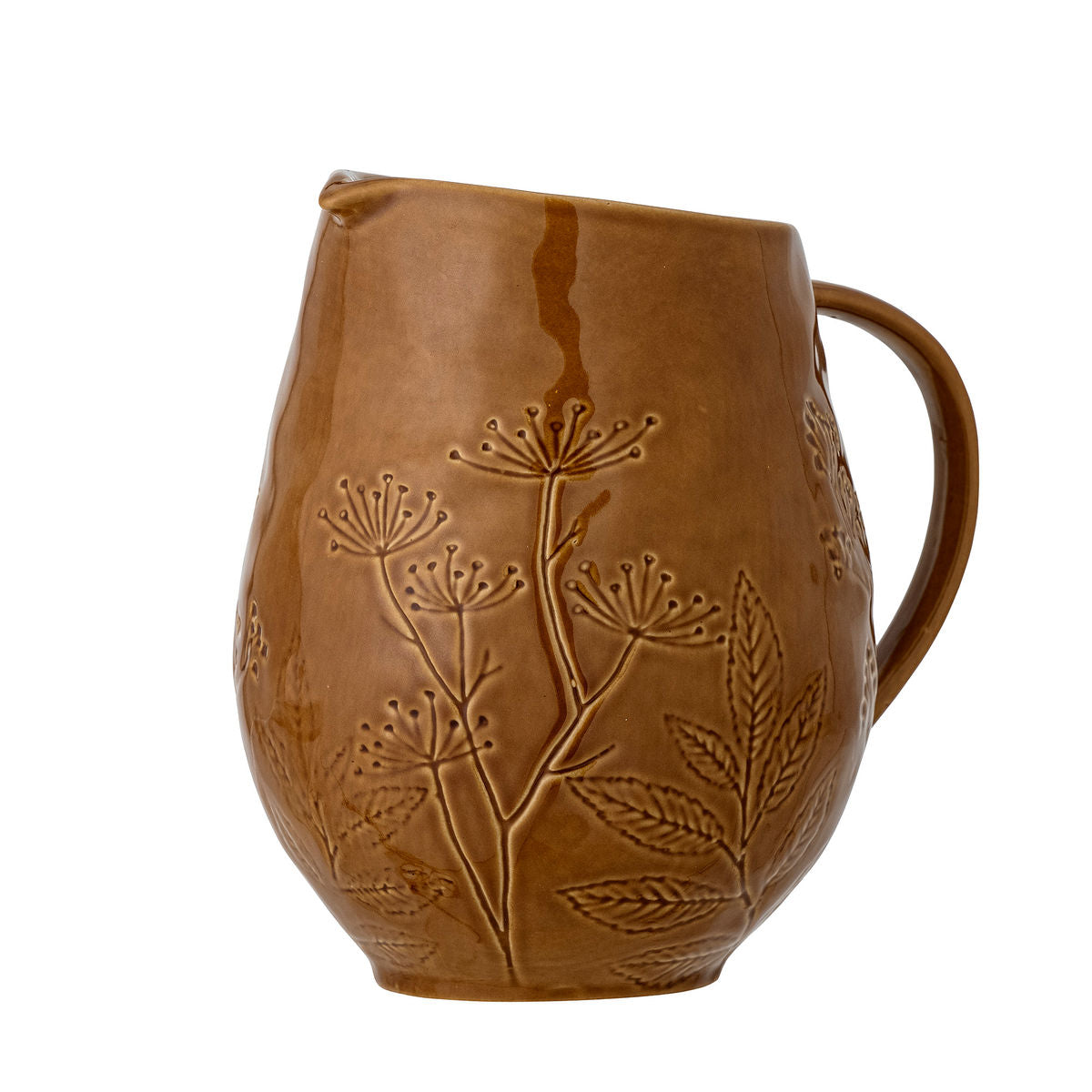 Creative Collection Bence Pitcher, Orange, Stoneware