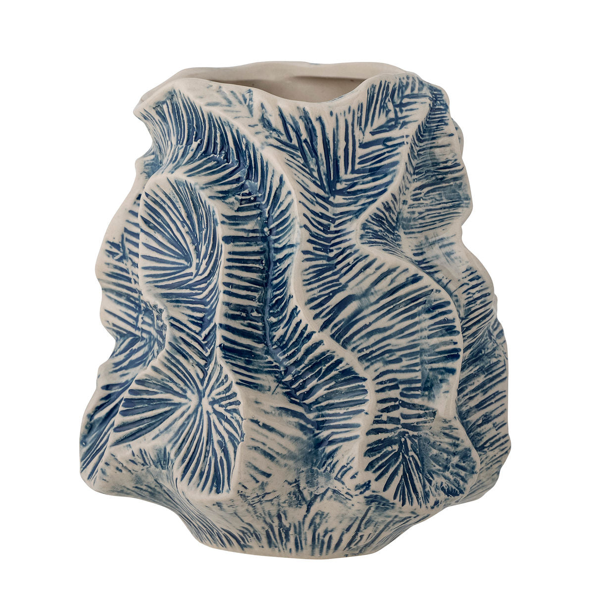 Creative Collection Guxi Vase, Blue, Stoneware