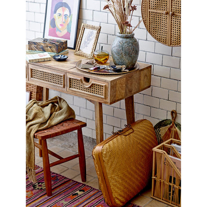 Bloomingville Thelma Plaid, Gul, Bomuld - Bloomingville - DesignGaragen.dk
