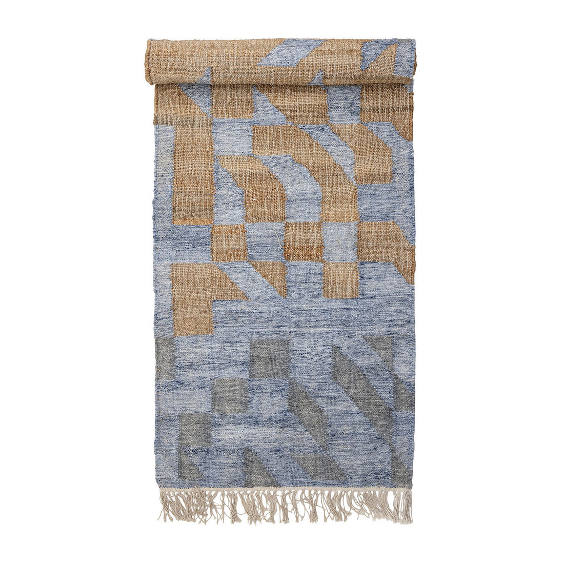 Bloomingville Vikka Carpet, Blue, Jute