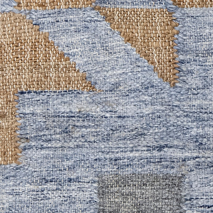 Bloomingville Vikka Tæppe, Blå, Jute - Bloomingville - DesignGaragen.dk