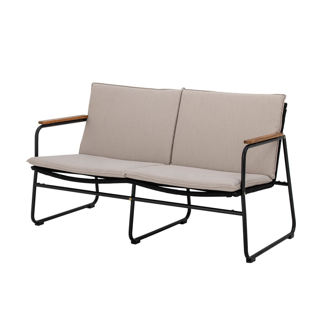 Bloomingville Hampton Sofa, Sort, Metal - Bloomingville - DesignGaragen.dk