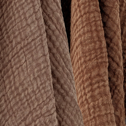 Bloomingville Malucca tea towel, brown, cotton