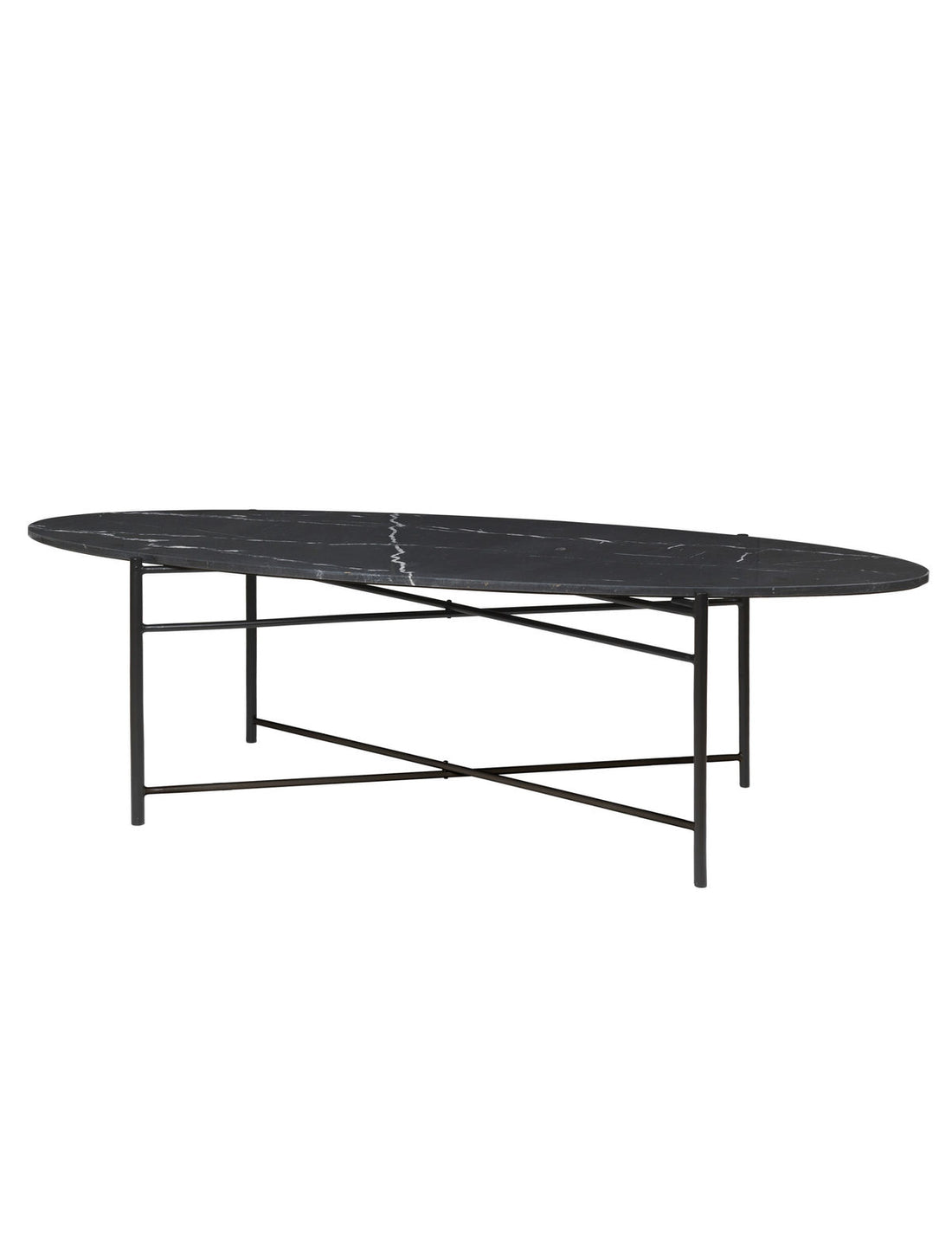 Cozy Living Tessa Marble Coffee Table - NOIR - L