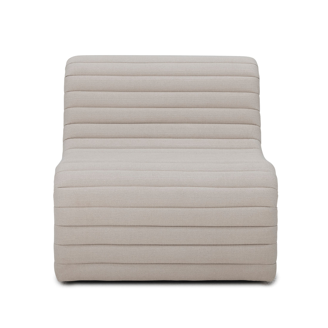 Allure Lounge Stol, Natur, Polyester - L76xH67xW91 cm - BLOOMINGVILLE - DesignGaragen.dk