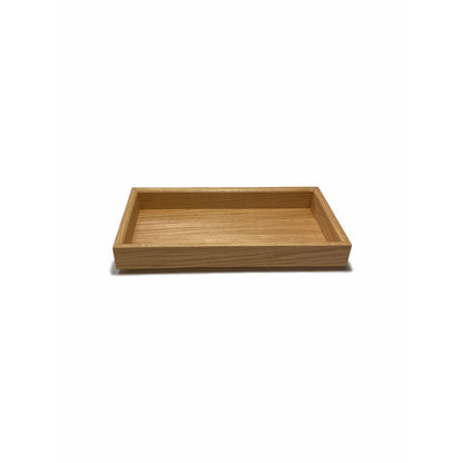 Langbo Large Stackable Tray - Natural Oiled Oak