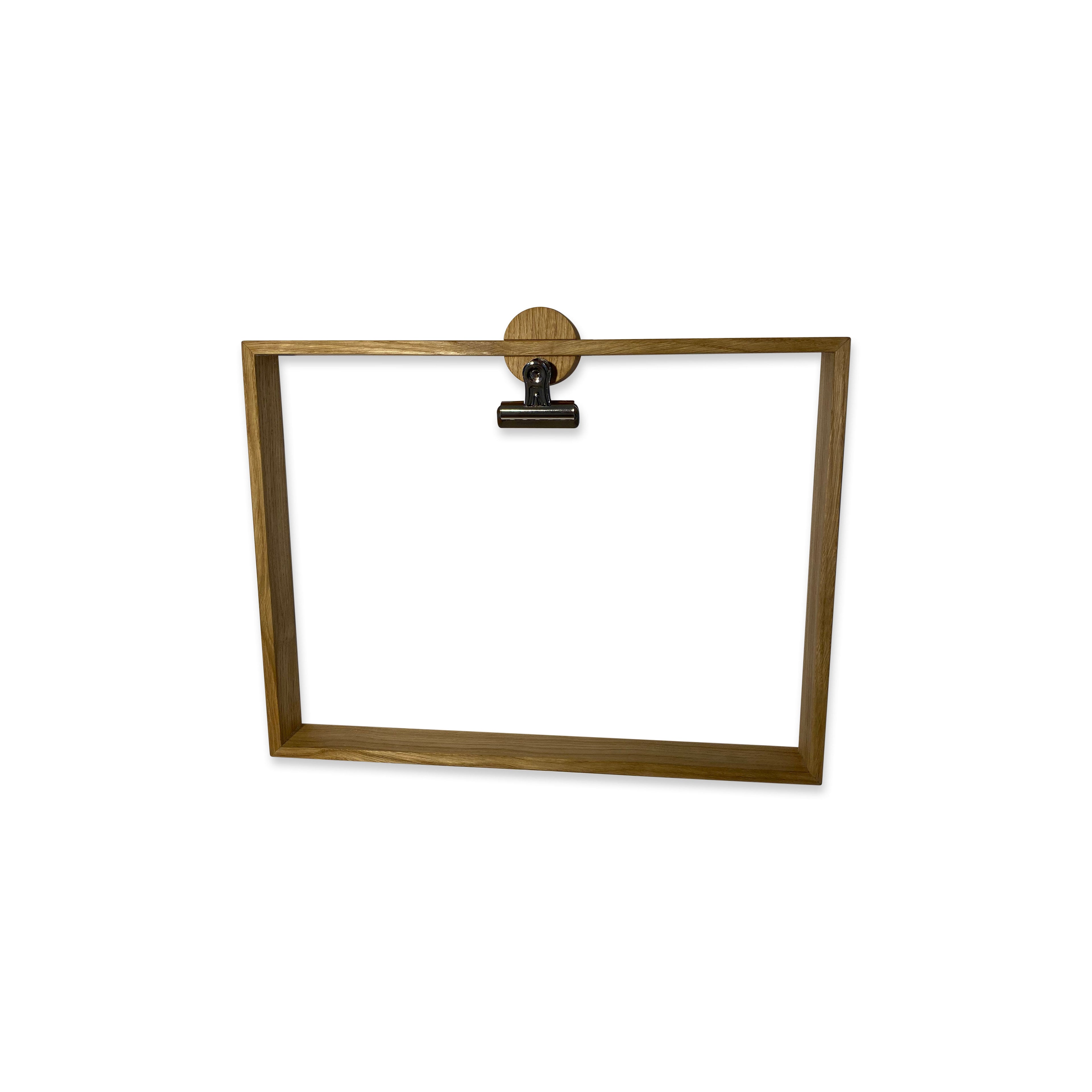 Langbo A4 Frame - Natural Oiled Oak / Chrome