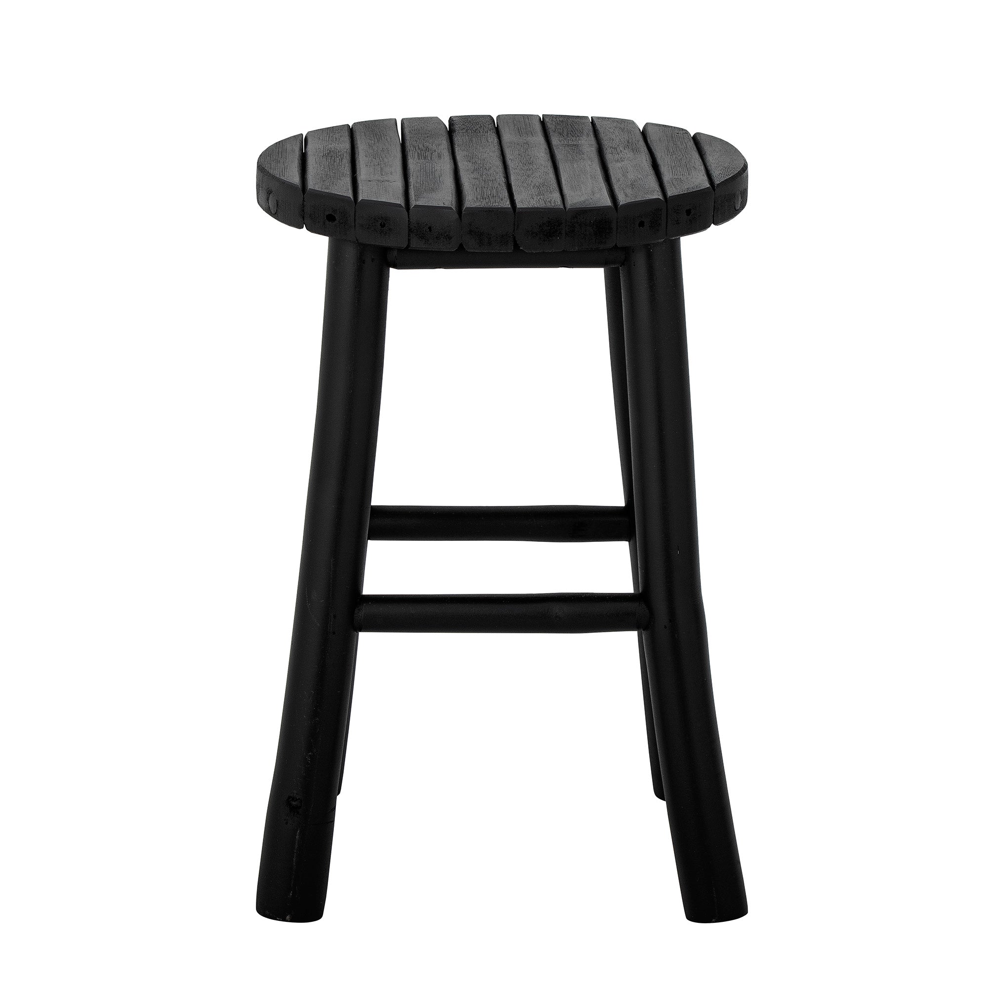 Bilbo Taburet, Sort, Bambus - D30xH44 cm - BLOOMINGVILLE - DesignGaragen.dk