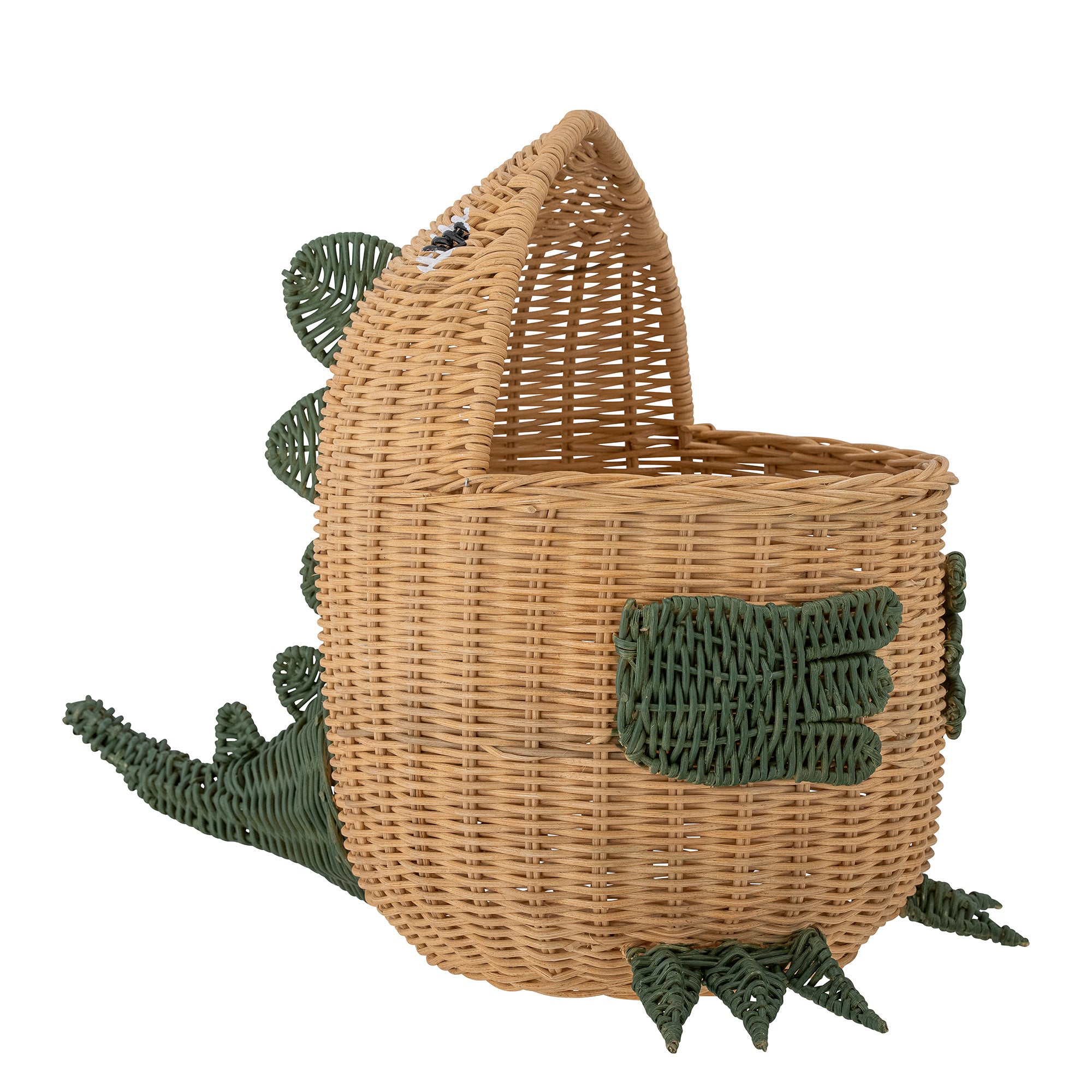Eddi Kurv, Natur, Rattan - L57xH48xW37 cm - BLOOMINGVILLE MINI - DesignGaragen.dk