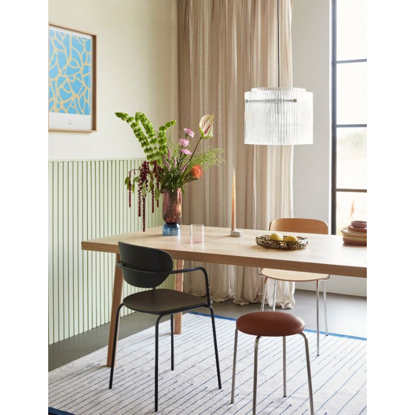 Hübsch - Bord, egetræ, sildeben, FSC, natur - 200x100xh75cm - Hübsch - DesignGaragen.dk