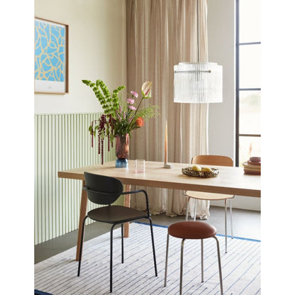 Hübsch - Bord, egetræ, sildeben, FSC, natur - 200x100xh75cm - Hübsch - DesignGaragen.dk