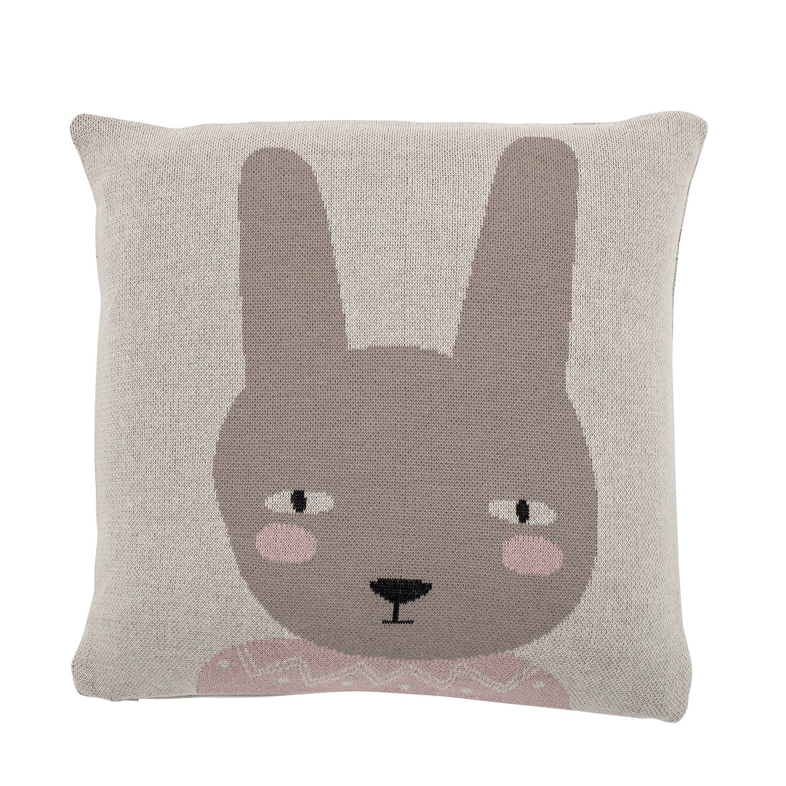 BLOOMINGVILLE MINI Gharib Pude, Grå, Bomuld OEKO-TEX® - L45xH45 cm - DesignGaragen.dk.