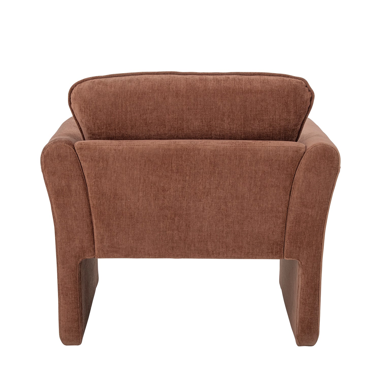 BLOOMINGVILLE Paseo Lounge Stol, Brun, Polyester - L80xH70xW74 cm - DesignGaragen.dk.