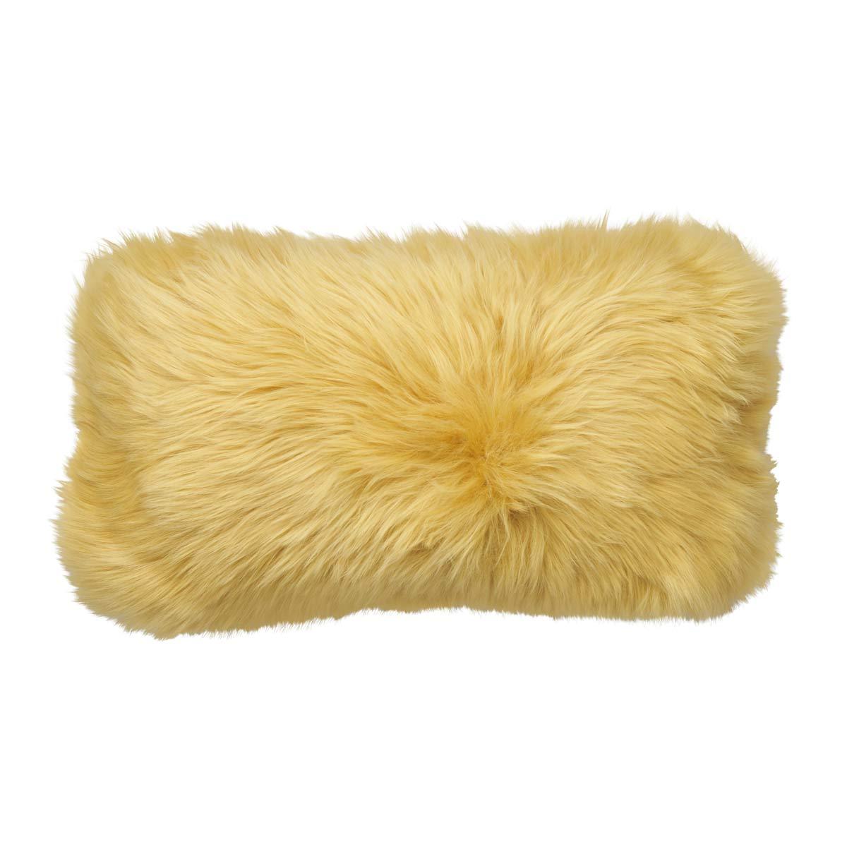 Pillow | Lambskin | Long -haired | Double -sided | New Zealand | 25x50 cm.