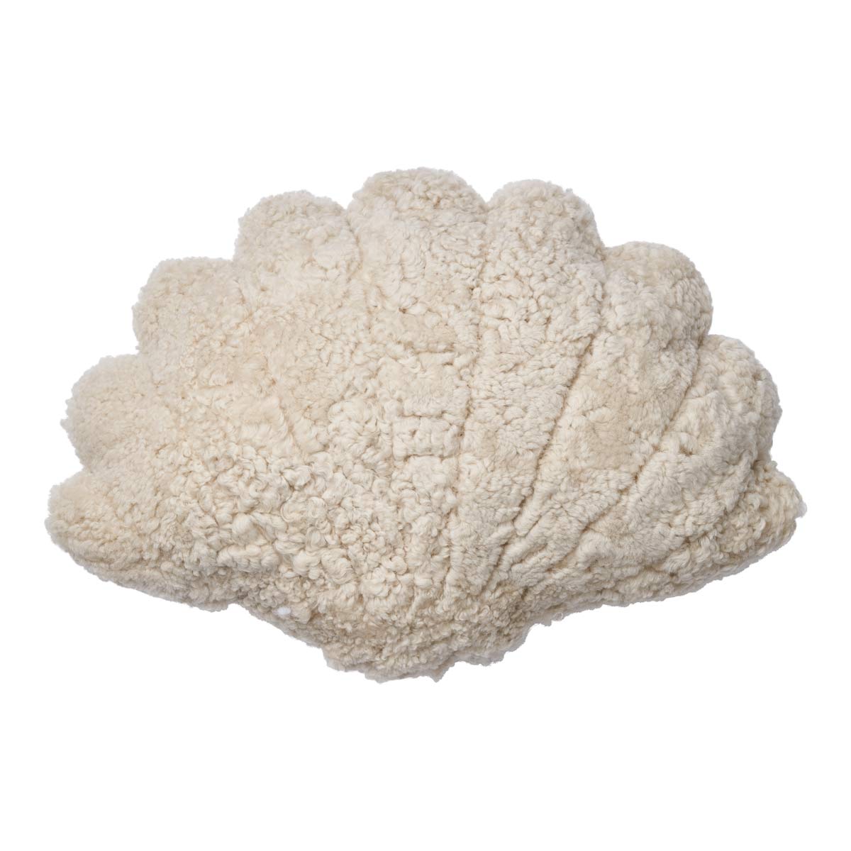 Mussel pillow | Lambskin | New Zealand | 42x58 cm.