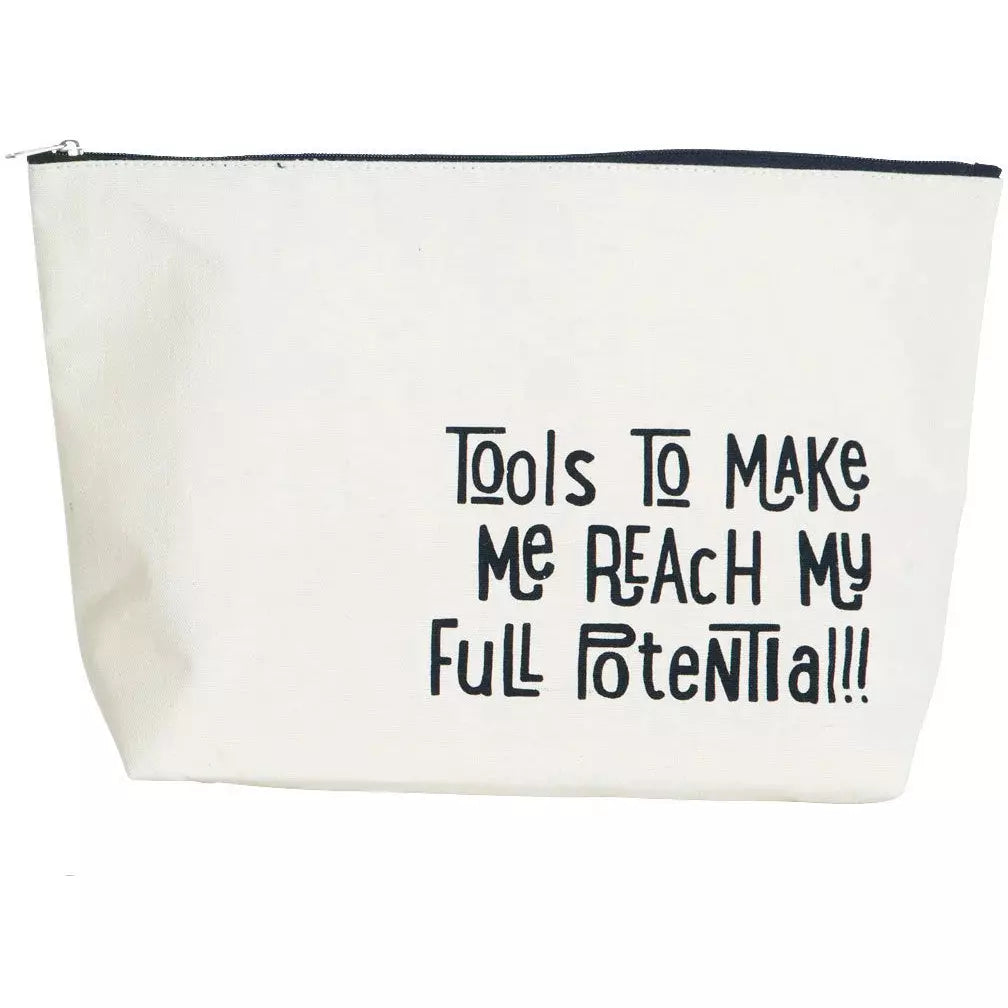 House Doctor - toilet bag with text