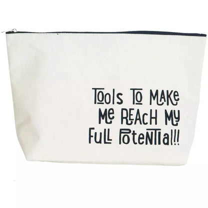 House Doctor - toilet bag with text