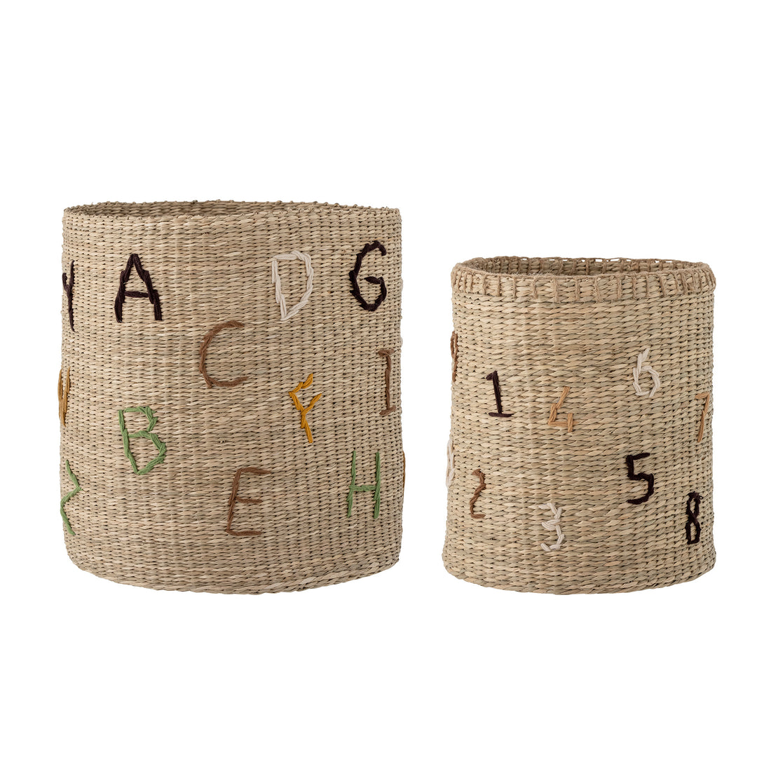 Bloomingville Mini - Dinne Basket, Nature, Seagres