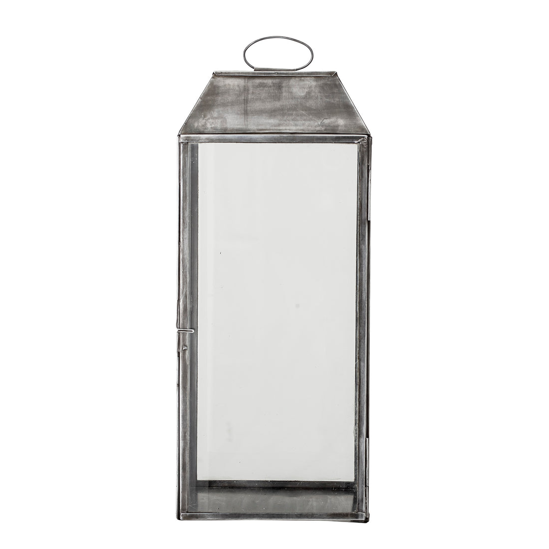 BLOOMINGVILLE Ejlar Lanterne, Grå, Metal - L20xH48xW20 cm - DesignGaragen.dk.